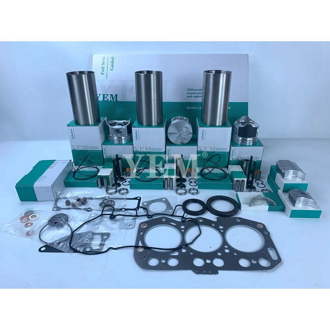 Rebuild Kit For Yanmar 3TNV76 Engine For Caterpillar 301.7D CR 301.7DCR Excavator