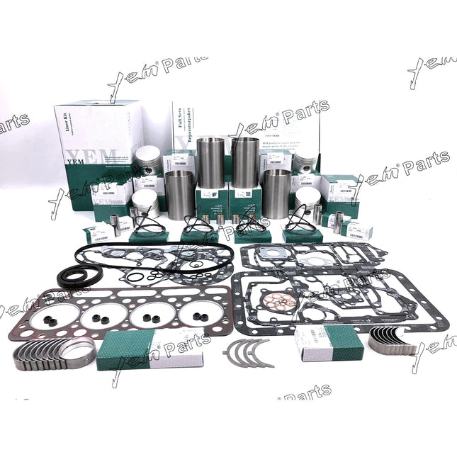 For Kubota V1702 V1702B Engine Overhaul Rebuild Kit For KH90 For Bobcat743 733 Excavator