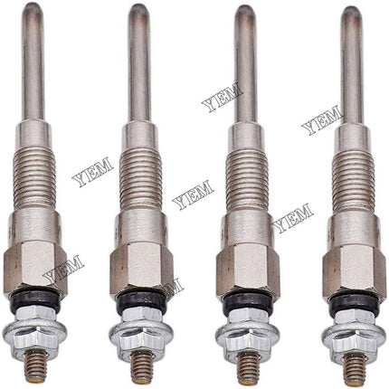 4 PCS Glow Plug 19077-65510 For Kubota V2203 V2203-M V2403-M Engine USA