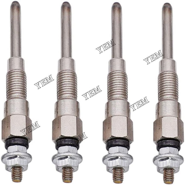 4 PCS Glow Plug 19077-65510 For Kubota V2203 V2203-M V2403-M Engine USA