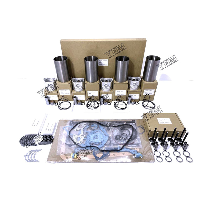 For Mitsubishi S4F Diesel Engine Rebuild Kit For Kato HD250 250-7 Crawler Excavator