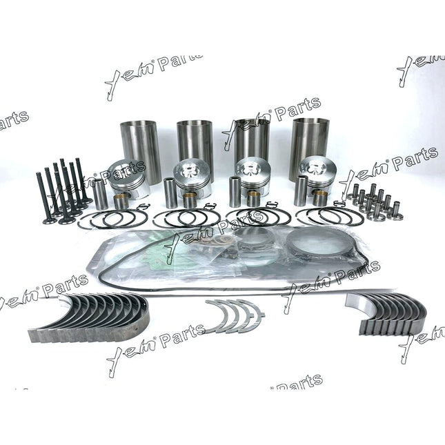 Overhaul rebuild Kit For Yanmar 4TN82 4TN82E 4TN82L Engine W Valves