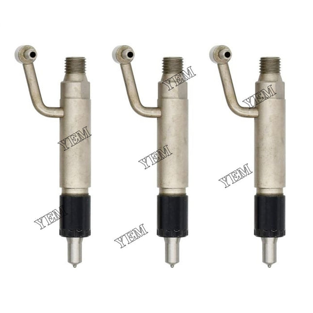 3 PCS Fuel Injectors For Yanmar Komatsu Engine 3D84E 3TNE84 3TNE88 729503-53100