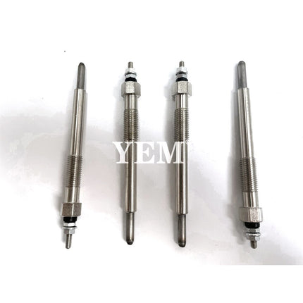 4 PCS Glow Plug For Kubota V2403 V2403-M Engine