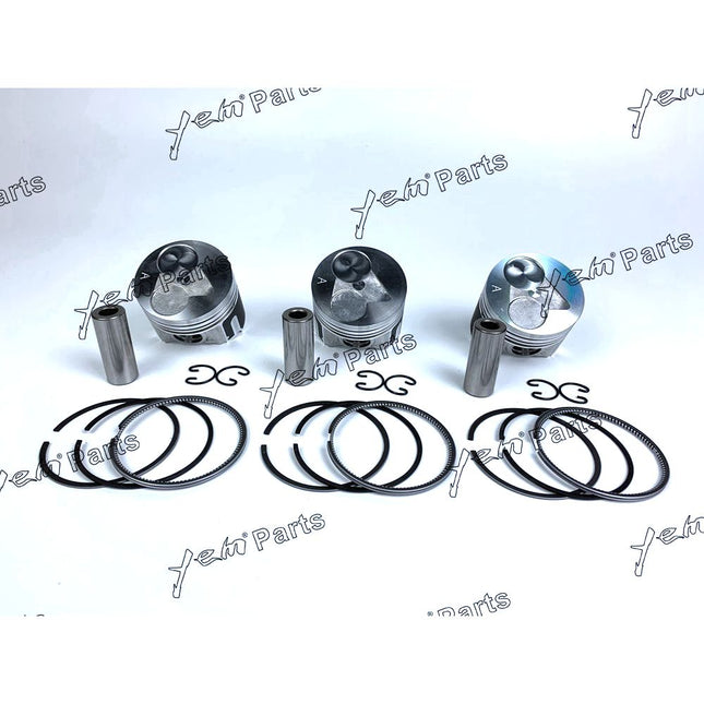 3D67 D782 piston kit w/ ring set For Kubota Engine B7410 For Tractor ref 1E051-21110