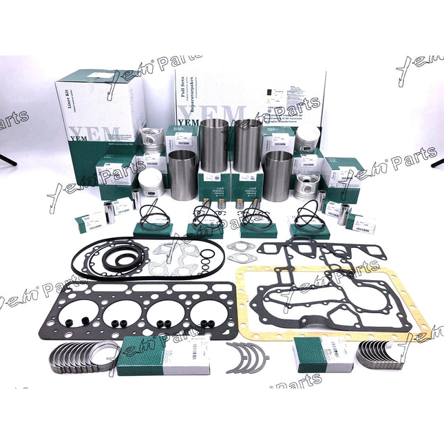 Overhaul Engine Rebuild Kit & cylinder liner For Kubota V1903