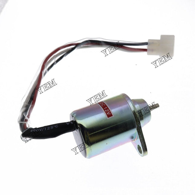 Fuel Shutoff Stop Solenoid 119653-77950 For Yanmar For Kubota For JOHN DEERE Tractor