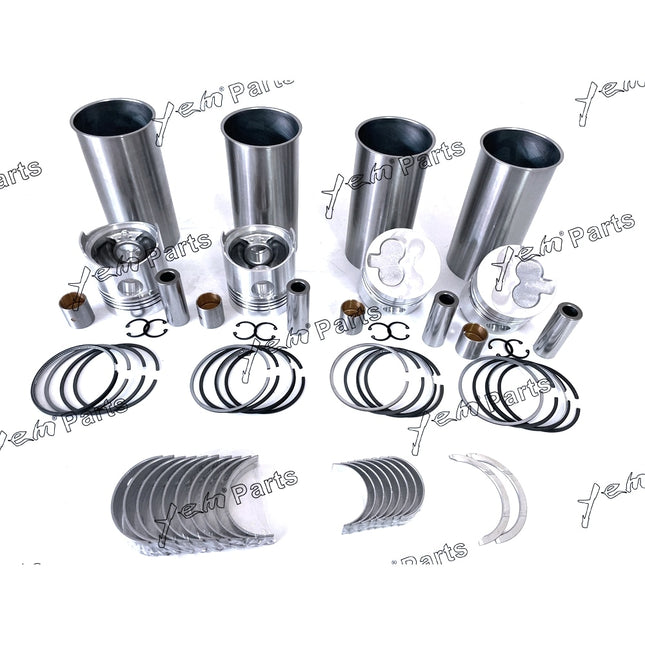 FORKLIFT Overhaul Engine Rebuild Kit For Isuzu C240 Engine 4 Grooves Piston