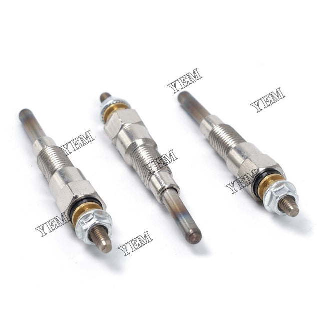 3 Pieces Glow Plug For Kubota D902 Engine UTV900 BX2360 BX2370 BX25 tractors