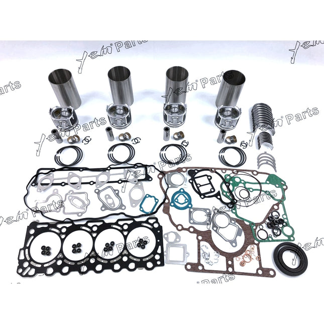 For Kubota V3307 Engine Rebuild Kit For M6040 Tractor S630 S650 For Bobcat Skid loader