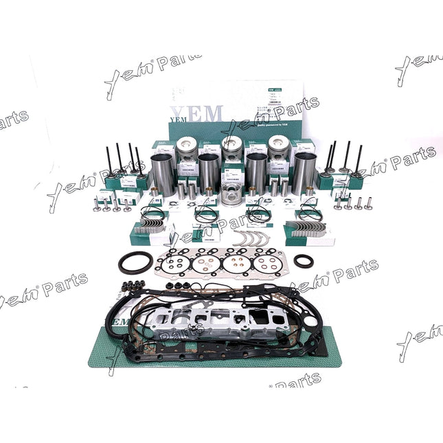 For Isuzu 4JB1 2.8L Engine Rebuild Kit For Mustang Bobcat 843 853 1213 960 2060