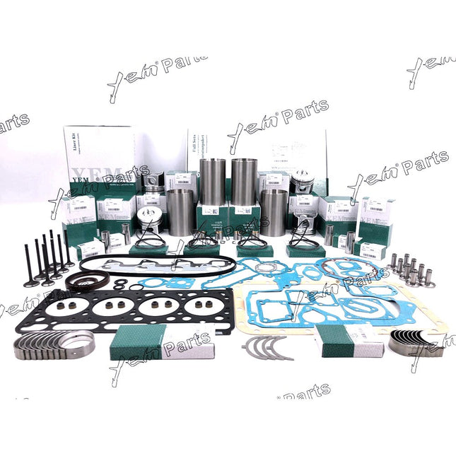 For Kubota V2003 V2003-M-DI Overhaul Rebuild Kit For Bobcat S185 S175 Loader Engine