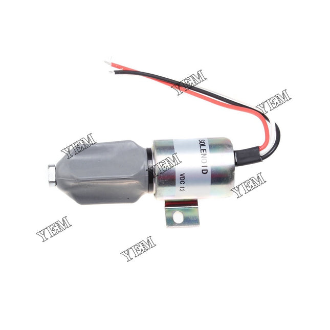 Kubota Fuel Stop Solenoid Valve 1753ES-12E6ULB1S1 SA-3786-12 12VDC