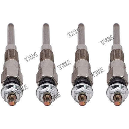 4 PCS Glow Plug 19077-65510 For Kubota V2203 V2203-M V2403-M Engine USA