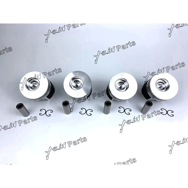 Piston Set STD 83mm For Kubota V2003 x4 PCS Engine Parts