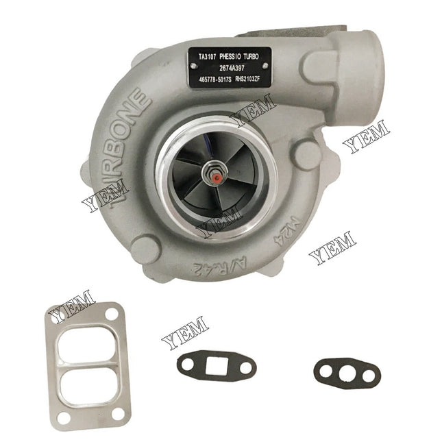 For Perkins TA236 CA4236 C4.236 Turbo TA3107 Turbocharger 2674A397 465778-5017S
