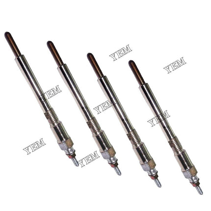 4 PCS Glow Plug For Kubota Engine V2203-DI V2203-M-DI V2403-M-DI