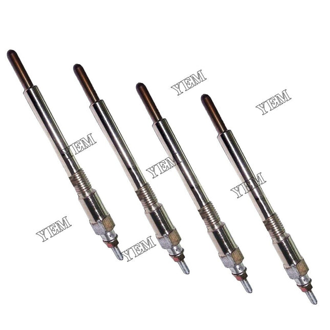 4 PCS Glow Plug For Kubota Engine V2203-DI V2203-M-DI V2403-M-DI