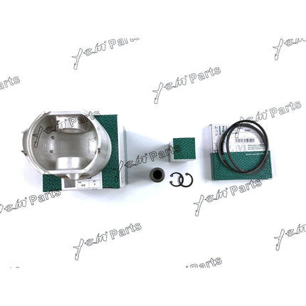 4 PCS Kubota V2403 Engine STD Piston ( Clip & Pin ) 1G924-2111 with Rings
