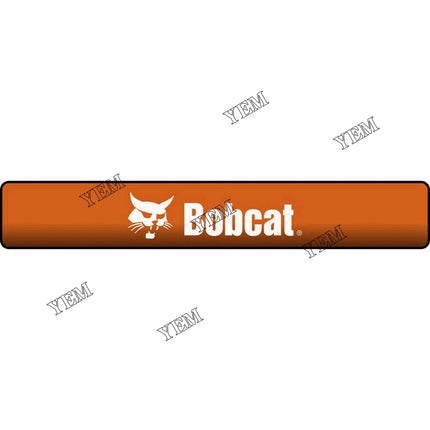 Tailgate Decal Part # 7175346 For Bobcat Parts