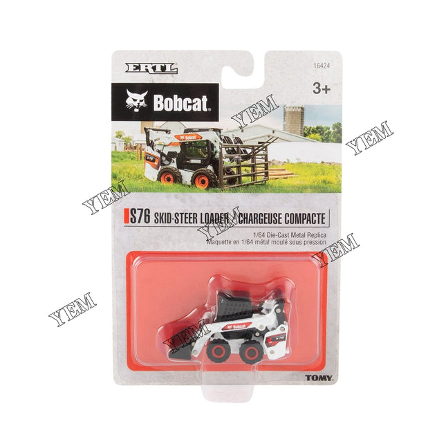 1:64 Bobcat S76 Skid Steer Loader Toy Part # 7504575 For Bobcat Parts