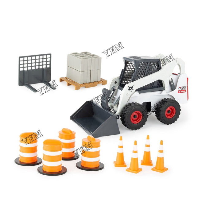 1:16 Sounds and Lights Skid Steer Loader Construction Toy Set Part # 7504580 For Bobcat Parts