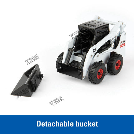 1:32 Peterbilt 579 with S450 Skid Steer Loaders Toy Set Part # 7504578 For Bobcat Parts