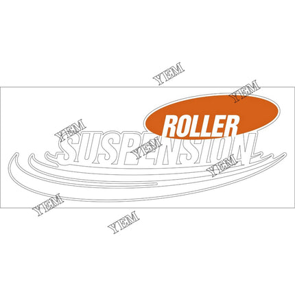 Roller Suspension Decal Part # 7146178 For Bobcat Parts