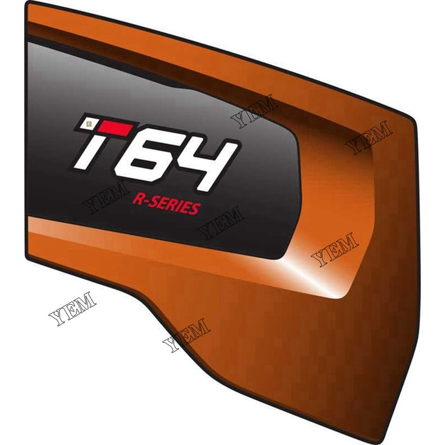 T64 Loader Right Back End Decal Part # 7386599 For Bobcat Parts