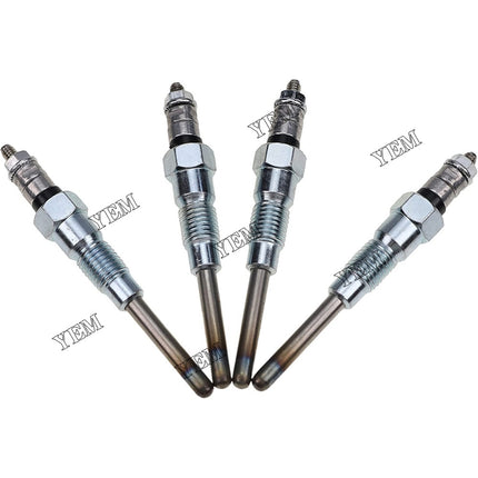 4PCS Glow Plugs For Bobcat 751 753 763 773 7753 S160 S175 S185 B330 BL370 BL470