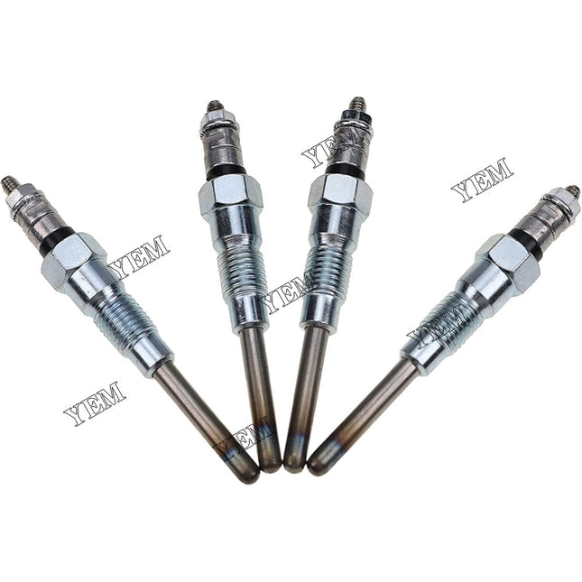 4PCS Glow Plugs For Bobcat 751 753 763 773 7753 S160 S175 S185 B330 BL370 BL470