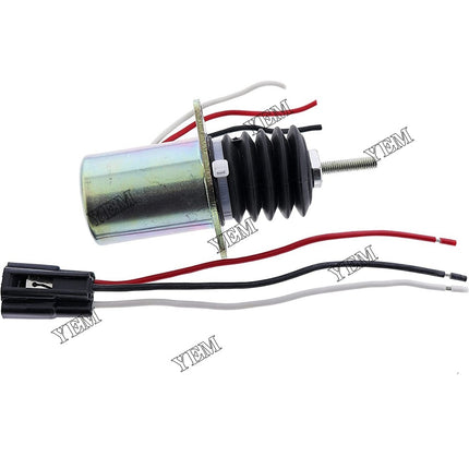 Fuel Shut off Solenoid AM124379 For john deere 375 675 675b 3375 4475 4475 6675
