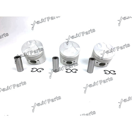 3PCS Piston STD 16304-2110 For KUBOTA D905 D905E B905B B905H Engine