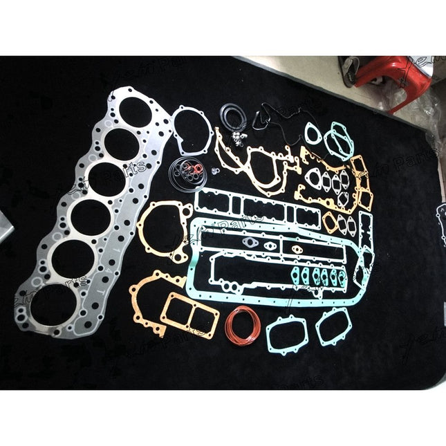 6D14 6D14T full gasket kit For Mitsubishi Engine rebuild For Kato HD800 excavator
