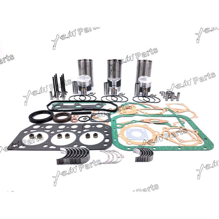 STD Overhaul Rebuild Kit For Mitsubishi K3D Engine Iseki TU170F TU177 Tractor