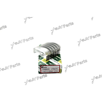 STD Main/ Crankshaft Bearing Set Fit For Yanmar 3TNE70 3TNV70 3D70E Engine