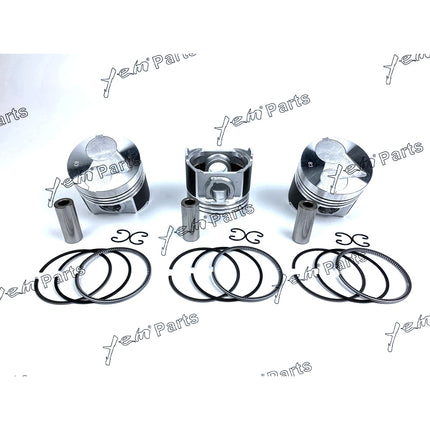 Piston + Ring Kit STD 83mm For Kubota D1503 / V2003 Engine Parts