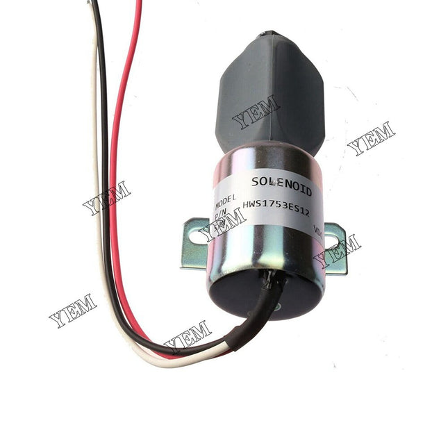 Fuel Solenoid For Kubota 21HP Engine Grasshopper 603350 Mower 721D2 1991-2005