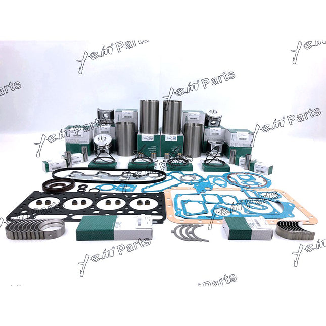 For Kubota V2003 V2003T Overhaul Rebuild Kit For Bobcat 337D 341D Excavator Engine