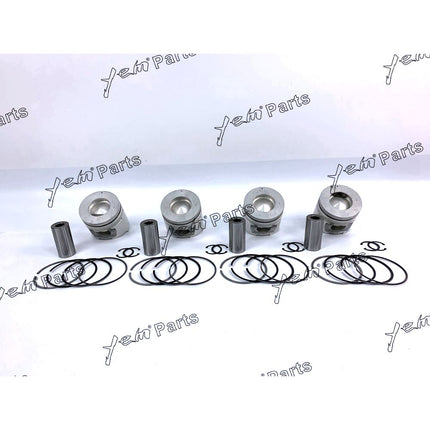 4HK1 4HK1TC Piston kit w/ ring set For Isuzu Engine CHEVROLET NPR NQR NRR GMC