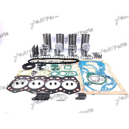 Overhaul Rebuild Kit & cylinder liner For Mitsubishi S4E S4E2 Engine rePair