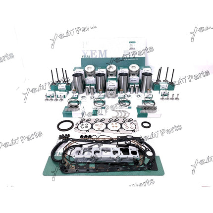 For Isuzu 4JB1 2.8L Engine Rebuild Kit For Mustang Bobcat 843 853 1213 960 2060