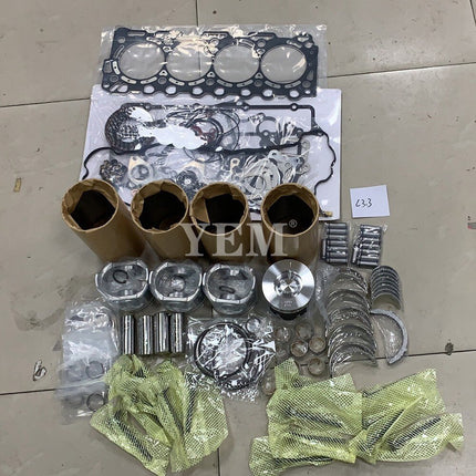 Rebuild Kit For M6040 Tractor S630 S650 For Bobcat Skid loader For Kubota V3307 Engine