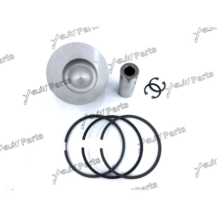Piston + Ring Kit Set Oversize 76.3mm( + 0.50mm) For Kubota V1512 x4 PCS Engine Parts