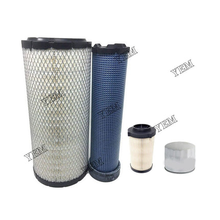 Air Filter Kit For CAT Loaders 236D, 242D, 246D, 262D, 279D, 289D Skid Steer