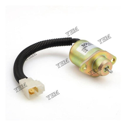 12V Fuel Shutdown Solenoid 6680532 For Bobcat Loader B100 B200 B250