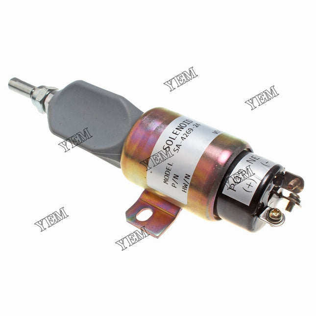 Governor Stop solenoid For Komatsu PC30-7 Mini Crawler Excavator Yanmar 3D84E-3A