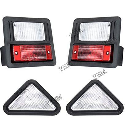 2PCS LED Tail Light Lamp Assembly For Bobcat 553 751 753 763 773 863 864 873 883