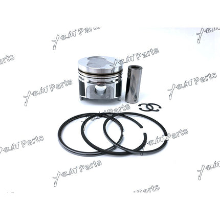 Piston + Ring Kit Set STD 78mm For Kubota V1505-T x4PCS Engine Parts