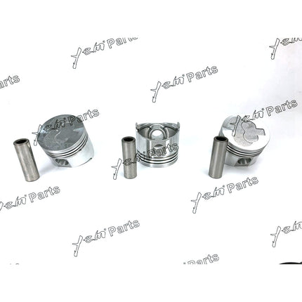 Piston Set STD For Mitsubishi L3E PIN:18MM Engine Parts